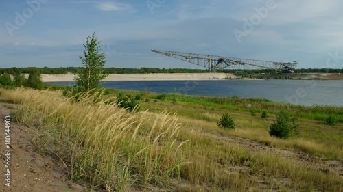 Förderbrücke F60 im Lausitzer Seenland
