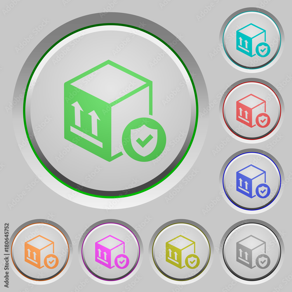 Safe package delivery push buttons Safe package delivery push buttons