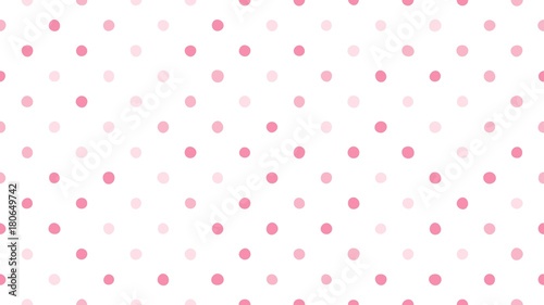 Seamless polka dot pattern. Vector repeating texture.