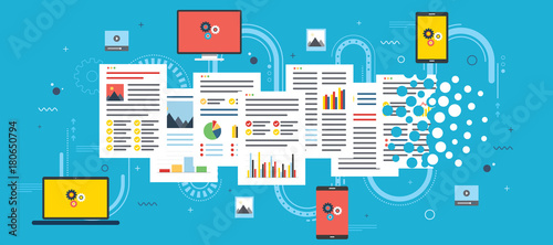  Laptop, computer and mobile phone deleting files.