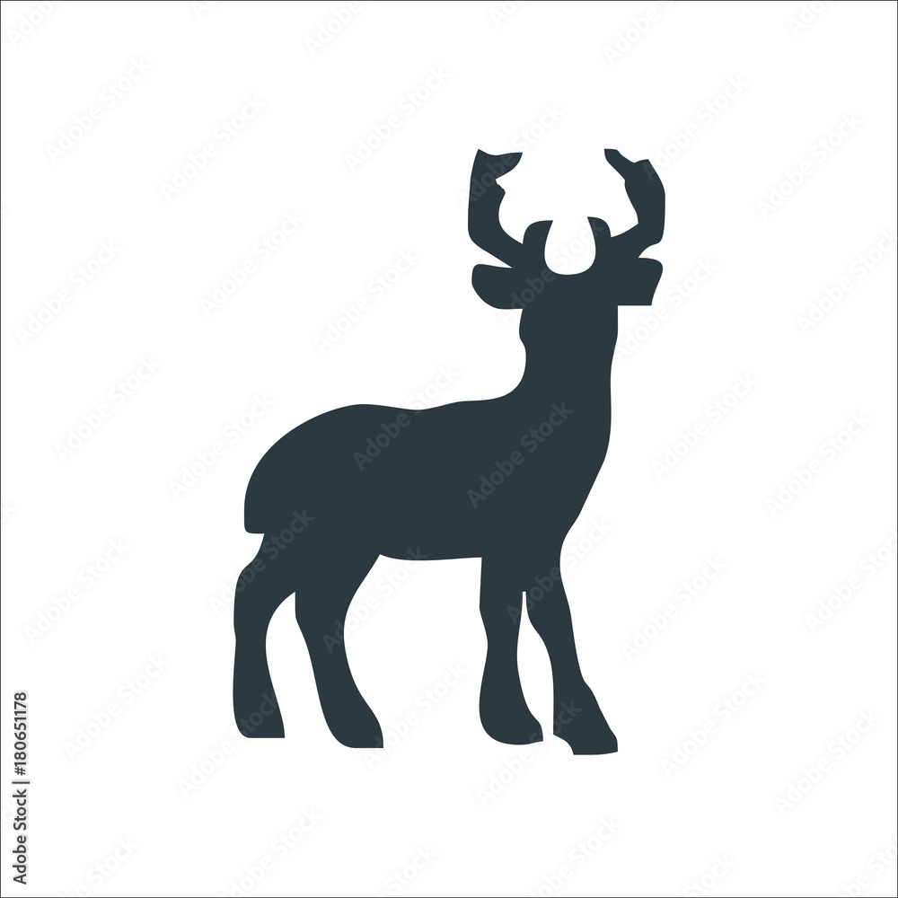 Fototapeta premium Deer icon