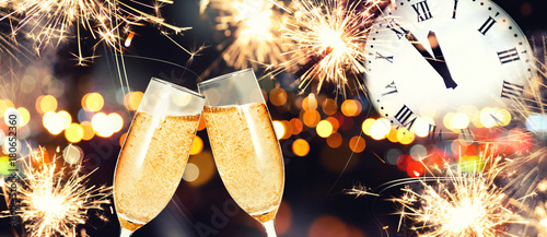 Canvas Print Champagner zum Fest