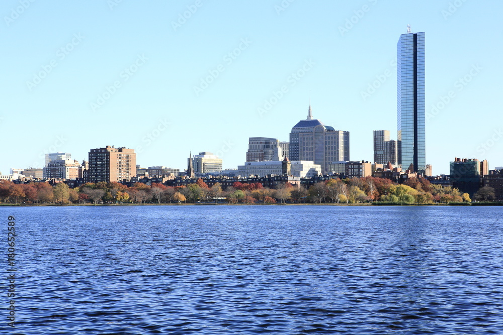 Fototapeta premium Boston City waterfront