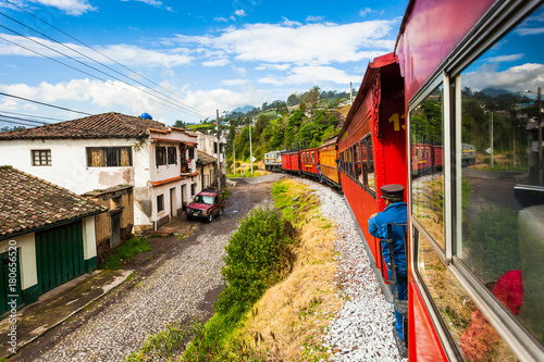 Ecuadorian train photo