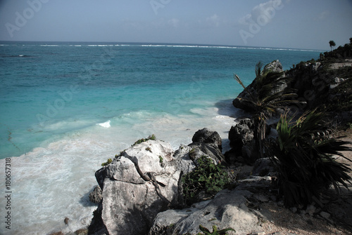 Landscape in Tulum photo