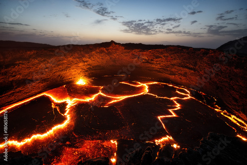 Erta Ale Volcano Ethiopia photo