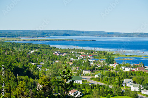 Small fishing village