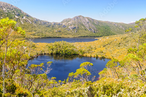 Lake Lilla and Dove Lake in the Cradle Mountain-Lake St Clair National Park - Tasmania, Australia photo