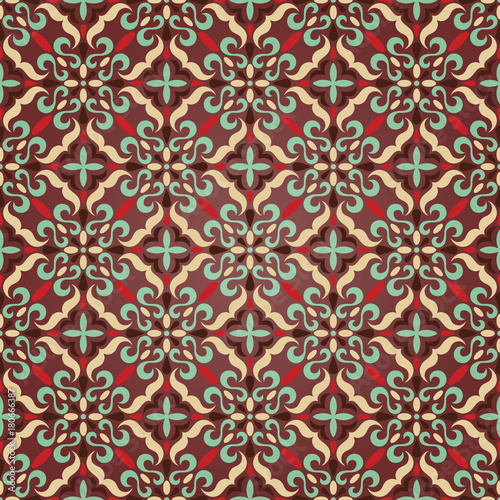 Traditional seamless pattern. EPS 8 vector illustration.