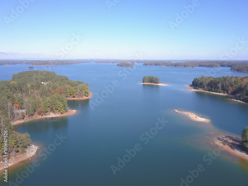 Lake Lanier Aerial view photo