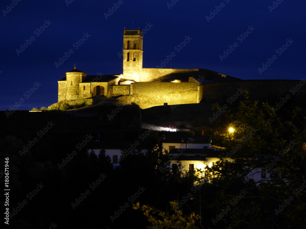 Almonaster la Real pueblo historico de Huelva, Andalucia que cuenta con iglesias,castillo y mezquita Almonaster la Real pueblo historico de Huelva, Andalucia que cuenta con iglesias,castillo y mezquita