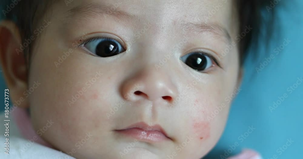 baby boy eyes looking, close up scene baby boy eyes looking, close up scene
