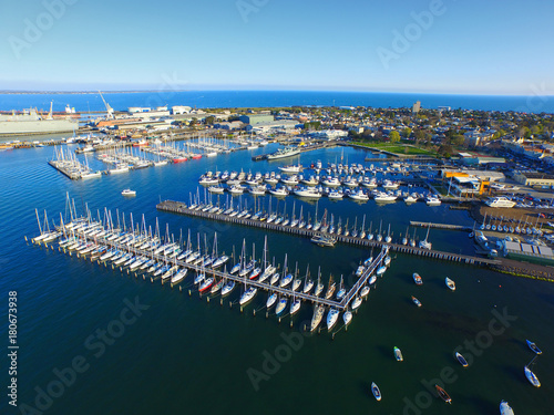 Aerial View Williamstown, Melbourne photo