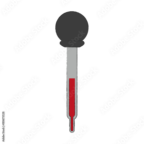 Lab dropper tool icon vector illustration graphic design