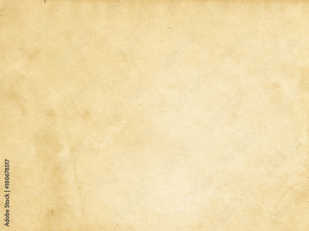 Obraz premium Old yellowed paper background.