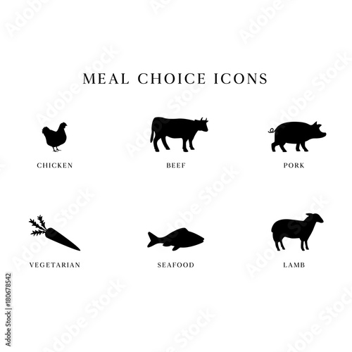 Meal Choice Icons