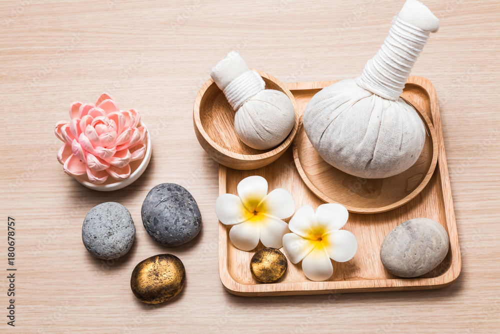 Fototapeta premium Spa concept background.