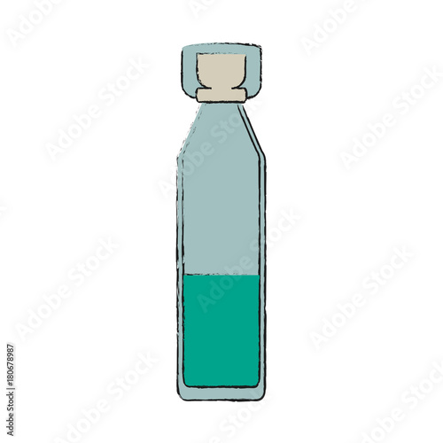 Medical test tube icon vector illustration graphic design