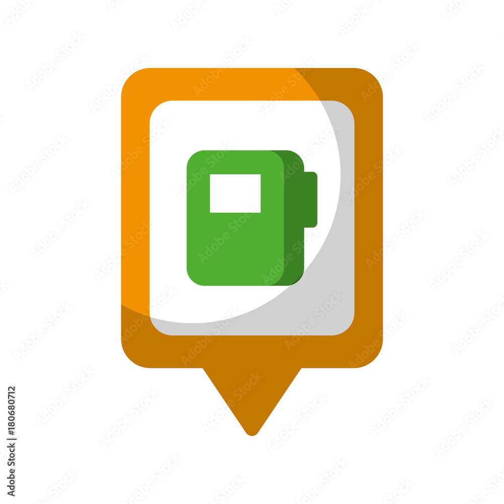 folder file social media square pointer web vector illustration folder file social media square pointer web vector illustration