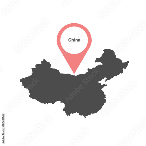 Chinese-map-vector