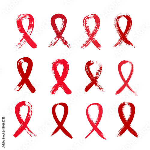 Red Ribbons AIDS Awareness Day
