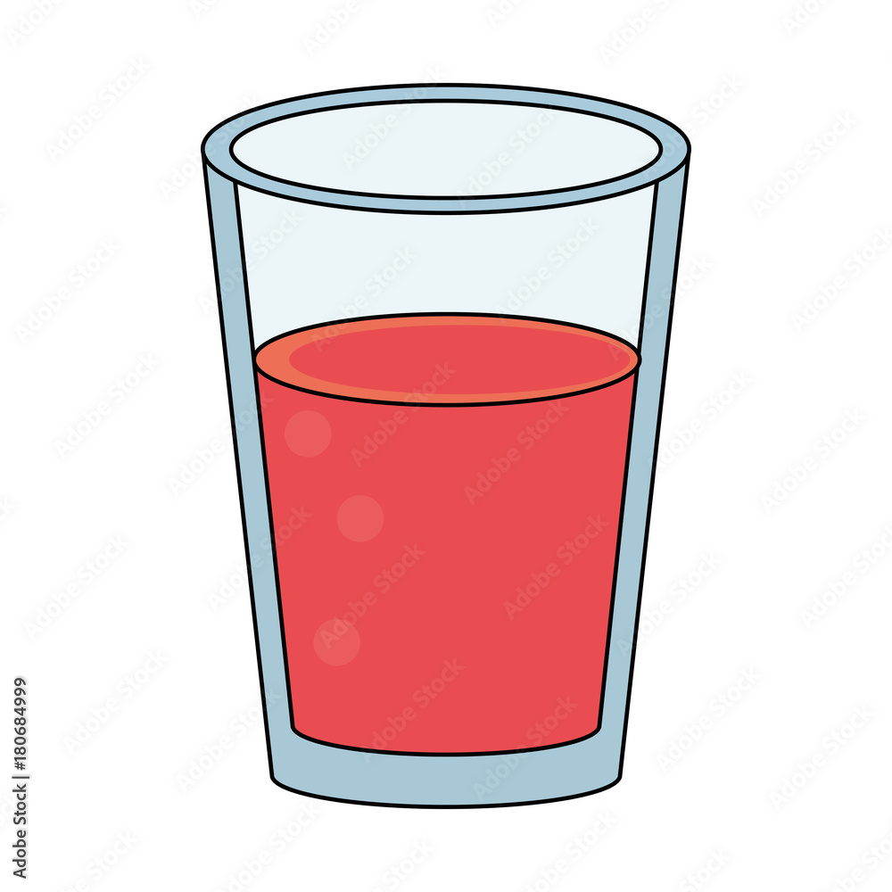 Juice in glass cup icon vector illustration graphic design Juice in glass cup icon vector illustration graphic design