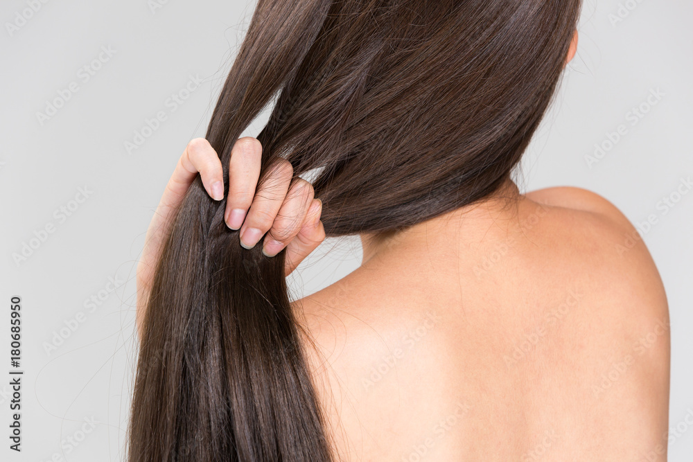 Naklejka premium ヘアダメージ