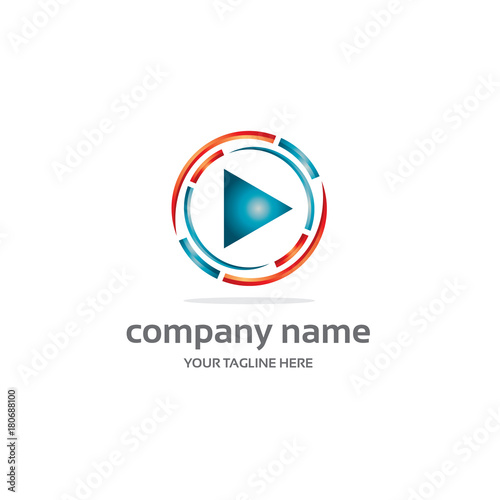 Free Download media - logo template - GFXLoad
