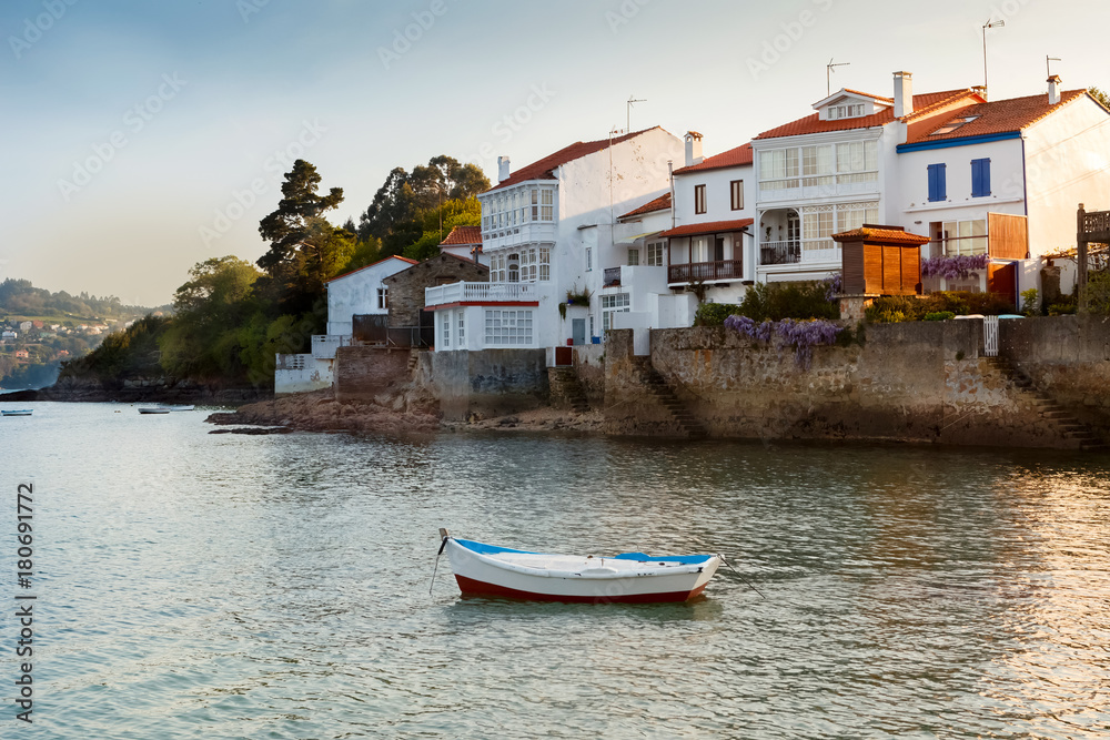Redes: fishing village of Spain attached to the sea