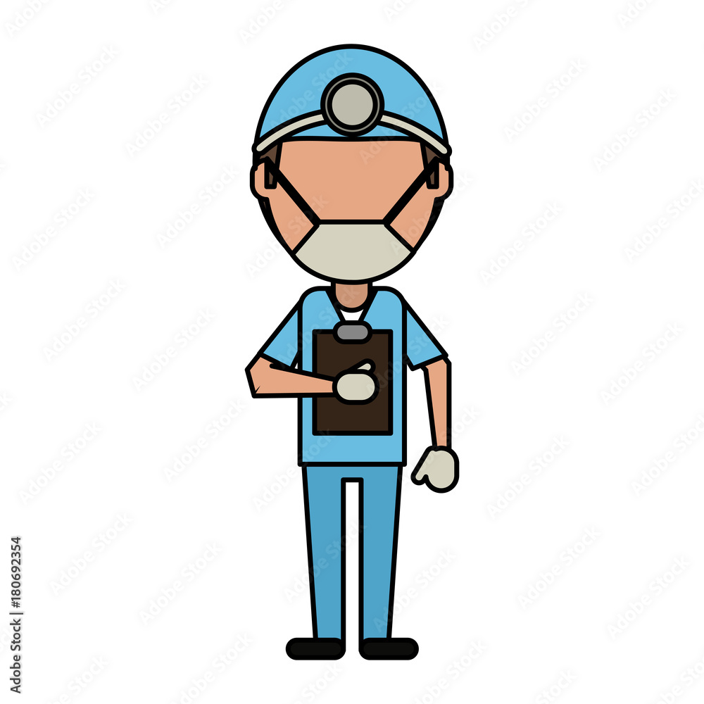 Surgeon faceless avatar icon vector illustration graphic design Surgeon faceless avatar icon vector illustration graphic design
