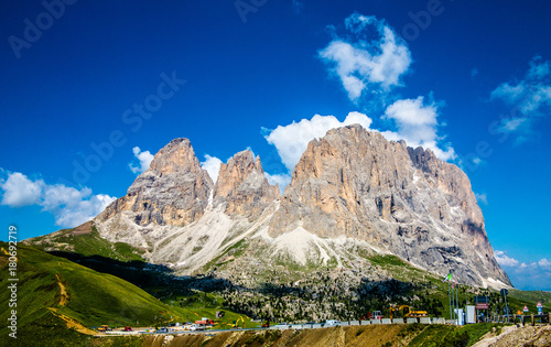 Italian alps landscape