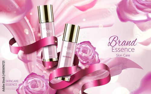 Cosmetic skin care ads