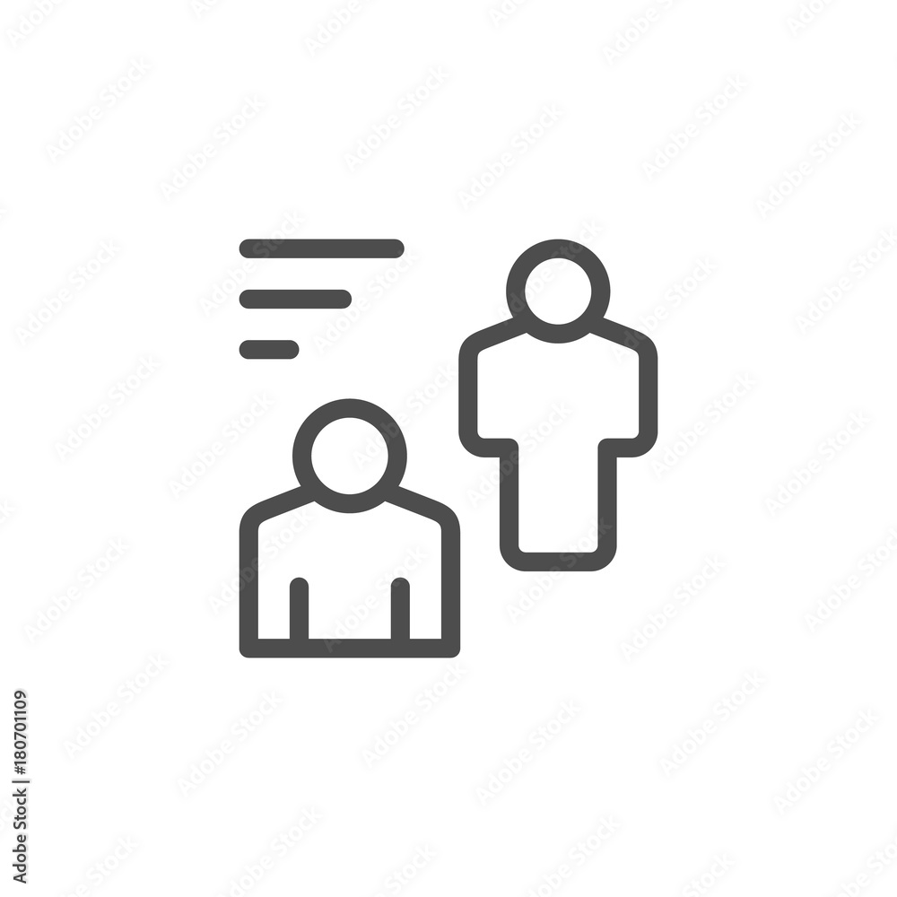 People line icon People line icon
