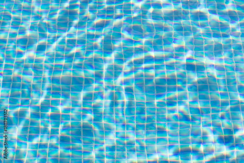 Tiled swimming pool