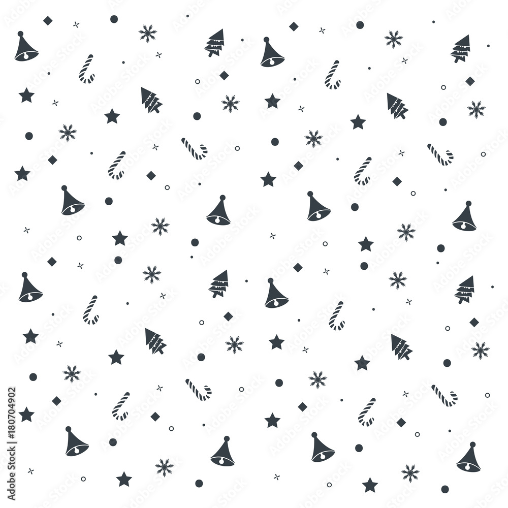 Set of Colorful Chirstmas Doodle Texture Design Set of Colorful Chirstmas Doodle Texture Design
