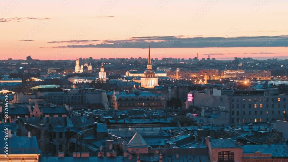 Saint Petersburg at white nights Saint Petersburg at white nights