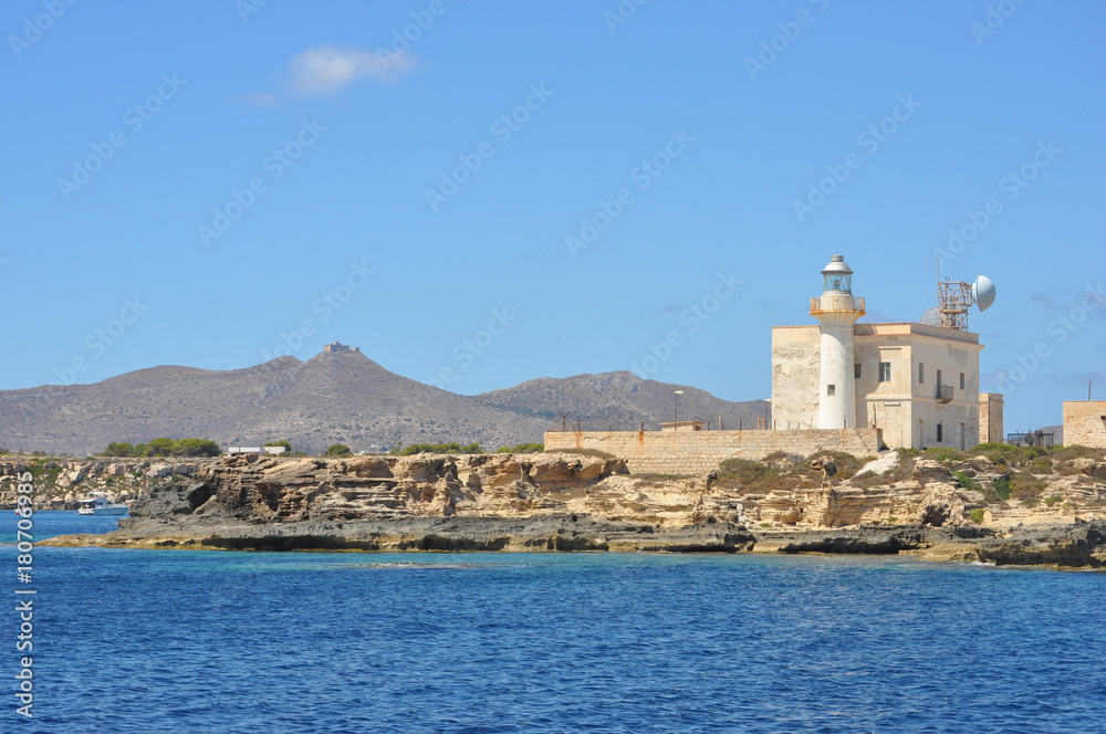 Aegadian Islands beach in Trapani Aegadian Islands beach in Trapani