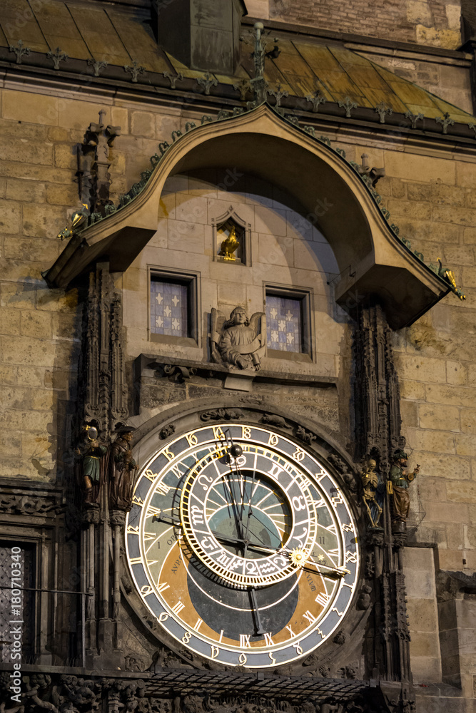 Obraz premium Prague astronomical clock