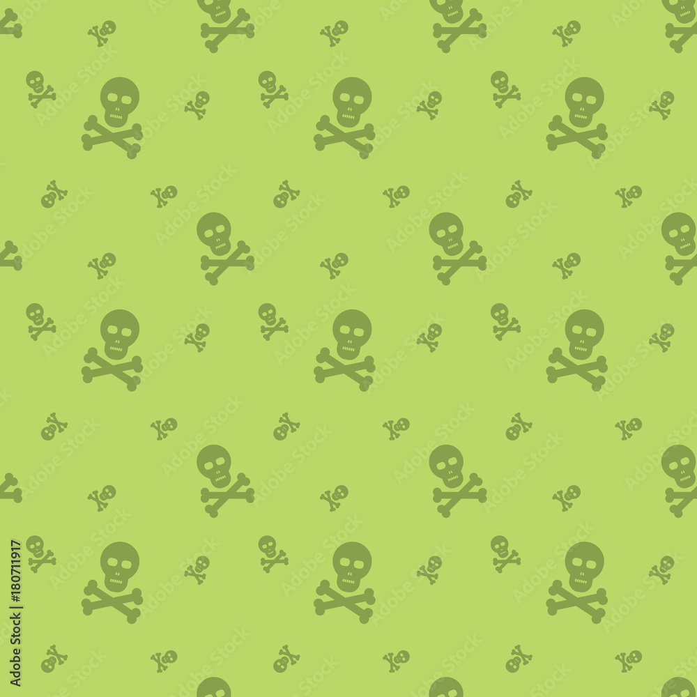 Skull And Bones Halloween Seamless Silhouette Pattern Skull And Bones Halloween Seamless Silhouette Pattern