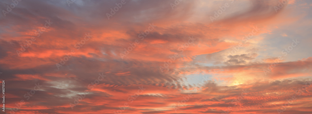 sky sunrise or sunset background