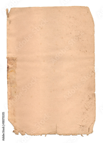 An aged vintage paper texture surface.

