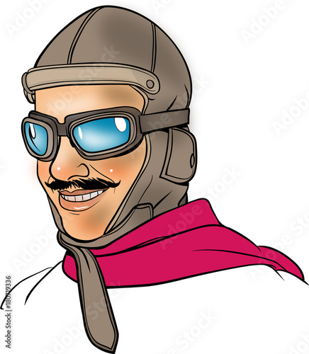 A pilot in 1930's
