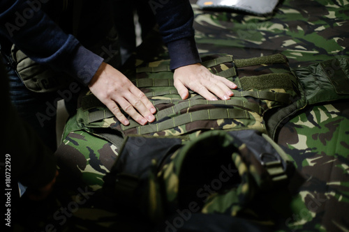 Canvastavla Bulletproof military vest