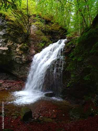 Waterfall in Frakto forest  north Greece