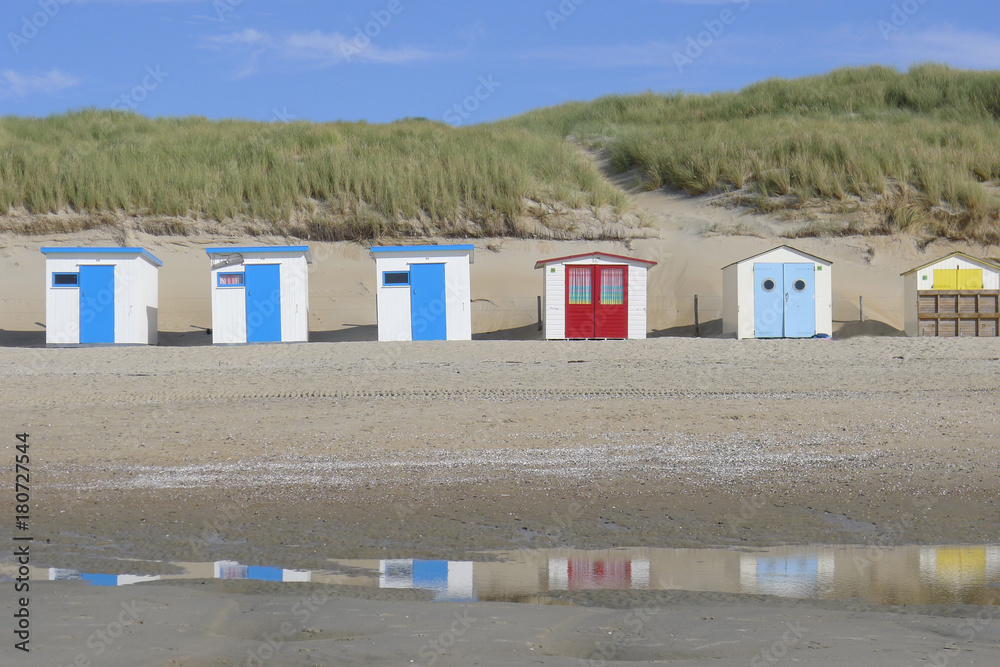 Beautiful beach houses Texel, in The Netherlands Beautiful beach houses Texel, in The Netherlands