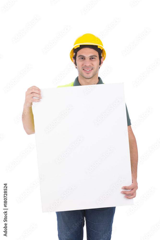 blank banner
