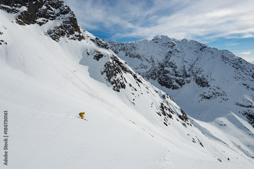 Ski-touring in the Lyngen alps