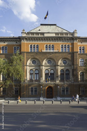 Building of the Presidency of Bosnia and Herzegovina on Marsala Tita road in Sarajevo photo