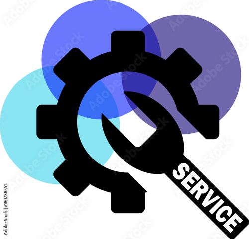Service with gear
