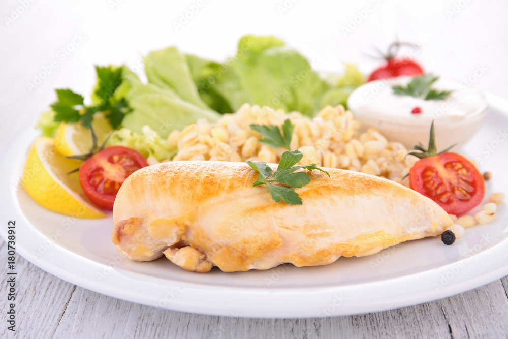 grilled chicken breast with vegetables grilled chicken breast with vegetables